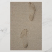 足跡 便箋 (正面)