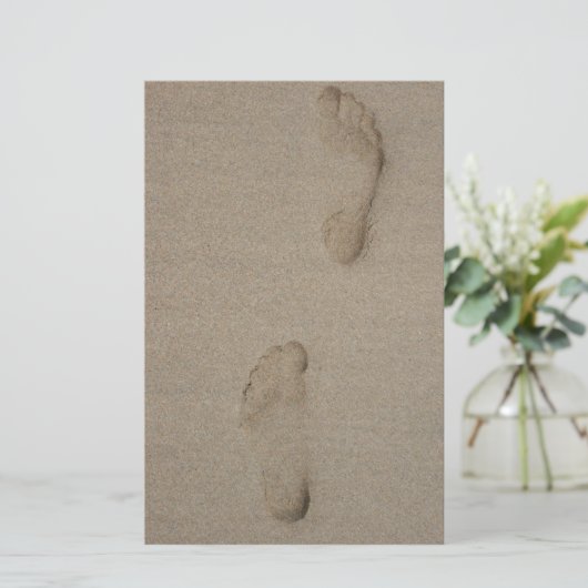 足跡 便箋 (スタンド正面)