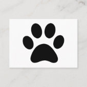 足跡 名刺 (正面)