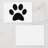 足跡 名刺 (正面/裏面)