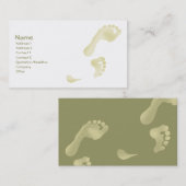 足跡 名刺 (正面/裏面)