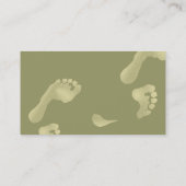 足跡 名刺 (裏面)