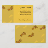 足跡 名刺 (正面/裏面)