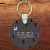 足跡 – keychain キーホルダー (正面)