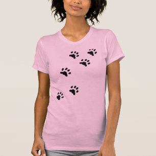 足跡 Tシャツ