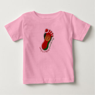 足跡AFGベビーT型 ベビーTシャツ