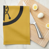 足軽兜 キッチンタオル (四つ折り)