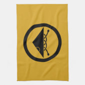 足軽兜 キッチンタオル (縦)