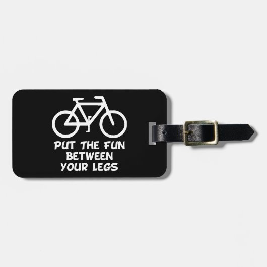 足間のバイク ラゲッジタグ (正面横)