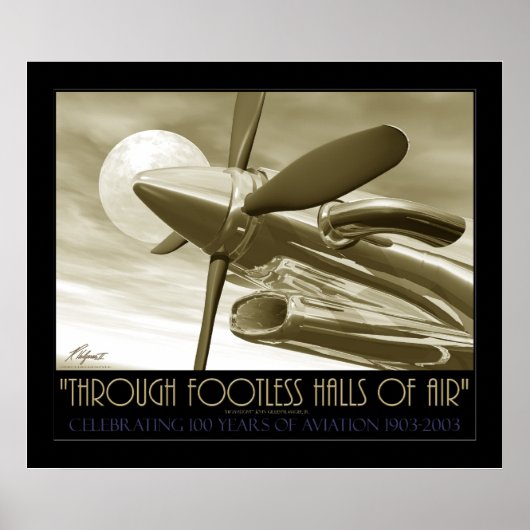 足音のないホールを通って ポスター (正面)