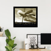 足音のないホールを通って ポスター (ホームオフィス)