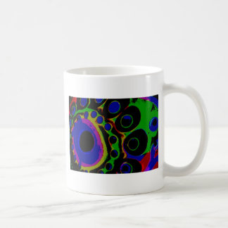 足音の抽象芸術 コーヒーマグカップ