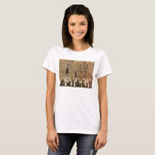 足音2012年をストップ Tシャツ (正面フル)