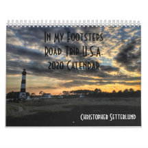 足音：アメリカのロードトリップ2020カレンダー