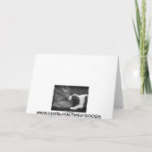 足首の噛む人 カード (裏面)