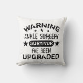足首の手術ユーモアのアップグレード クッション (正面)