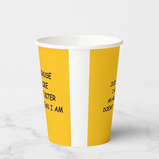 足首ビター 紙コップ (左)