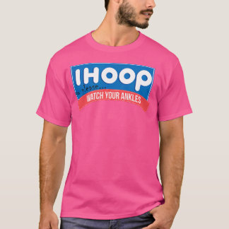 足首Ihoopバスケットボールシャツを見る Tシャツ