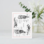 足骨 ポストカード (スタンド正面)