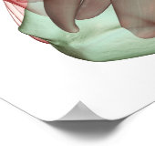 足2の筋骨格 ポスター (角)