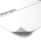 足5 ポスター (角)