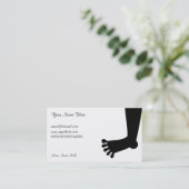 足、ここのあなたの名前、 名刺 (スタンド正面)