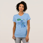 足! ゴマはPawsome Pawliceのティーです Tシャツ (正面フル)