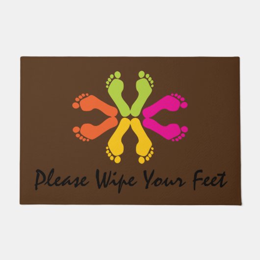 足 ドアマット (正面)