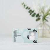 足-ビジネス 名刺 (スタンド正面)