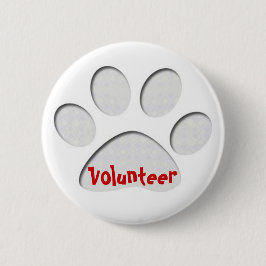足、ボランティア 缶バッジ