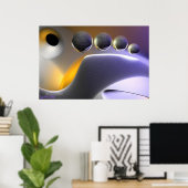 足 ポスター (ホームオフィス)