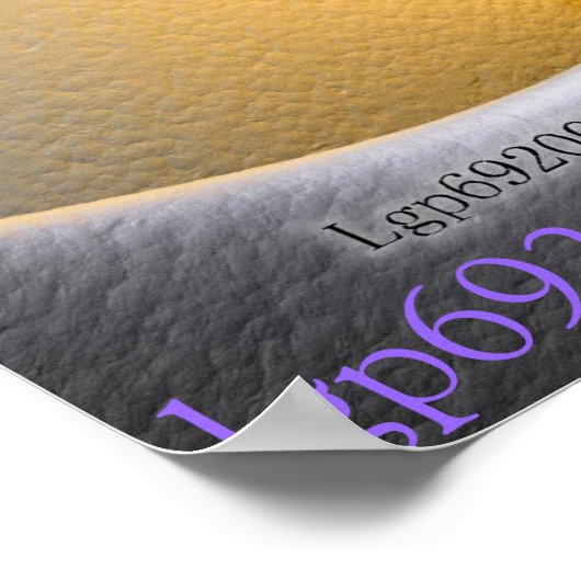 足 ポスター (角)