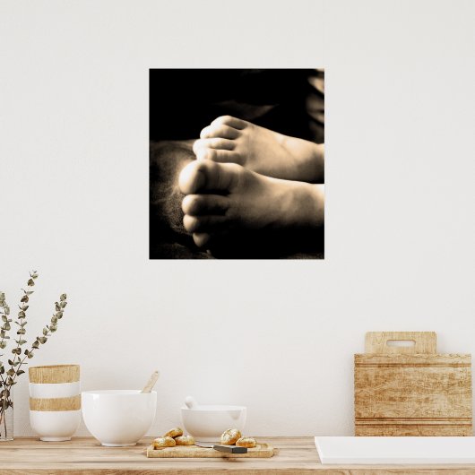 足 ポスター (キッチン)