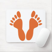 足 マウスパッド (マウス)