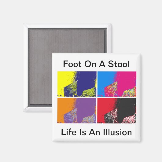 足 マグネット (正面/裏面)