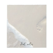 足 – メモ帳 (正面)