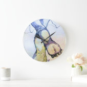 足 ラージ壁時計 (ホーム)