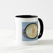 足、リラを演奏している永続的なムーサのないコップ マグカップ (正面右)