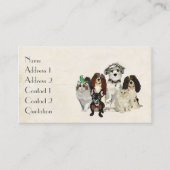 足、爪及び羽の名刺 名刺 (正面)