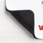 足、犬のおもちゃ、犬用の骨、犬用の骨、犬の足の…後をつけて下さい マウスパッド (コーナー)