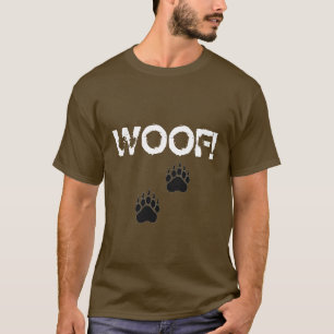 足、足、WOOF! Tシャツ
