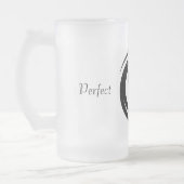 足fectの調和のマグ フロストグラスビールジョッキ (左)