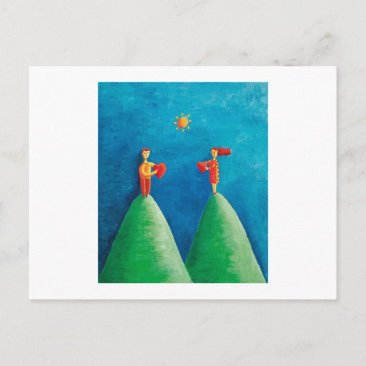 距離からの愛 ポストカード (正面)