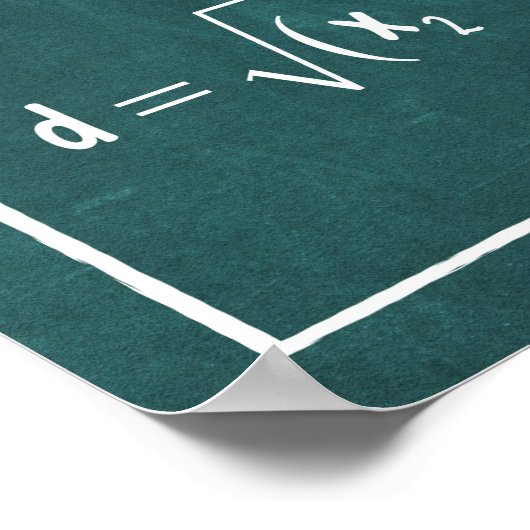 距離の式 ポスター (角)