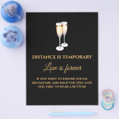 距離は一時的 愛は永遠 フライヤー (シングル)