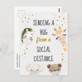 . .距離を置いて抱き締める ポストカード (正面/裏面)