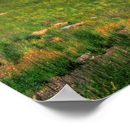 距離を調べる ポスター (角)