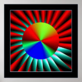 距離奥行き知覚 ポスター (正面)