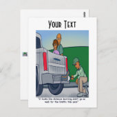 距離学の ポストカード (正面/裏面)