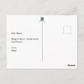 距離学の ポストカード (裏面)